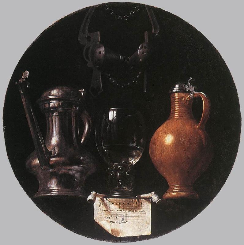 TORRENTIUS, Johannes Emblematic Still-Life er oil painting picture